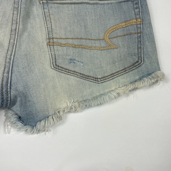 EUC American Eagle High Rise Shorts Distressed 00 - Picture 9 of 12